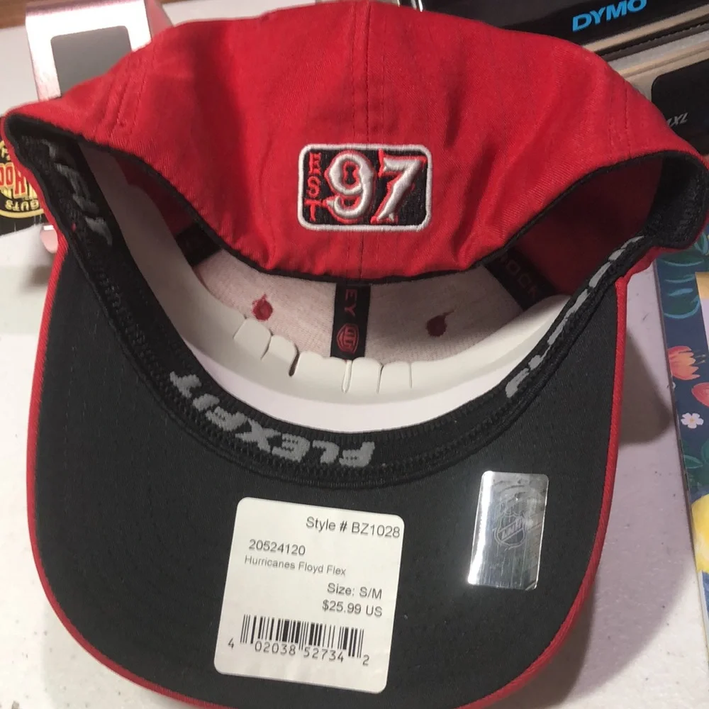 Carolina Hurricanes NHL Old Time Hockey Floyd Flex Fit Hat Cap All Guts No Glory - Picture 2 of 5